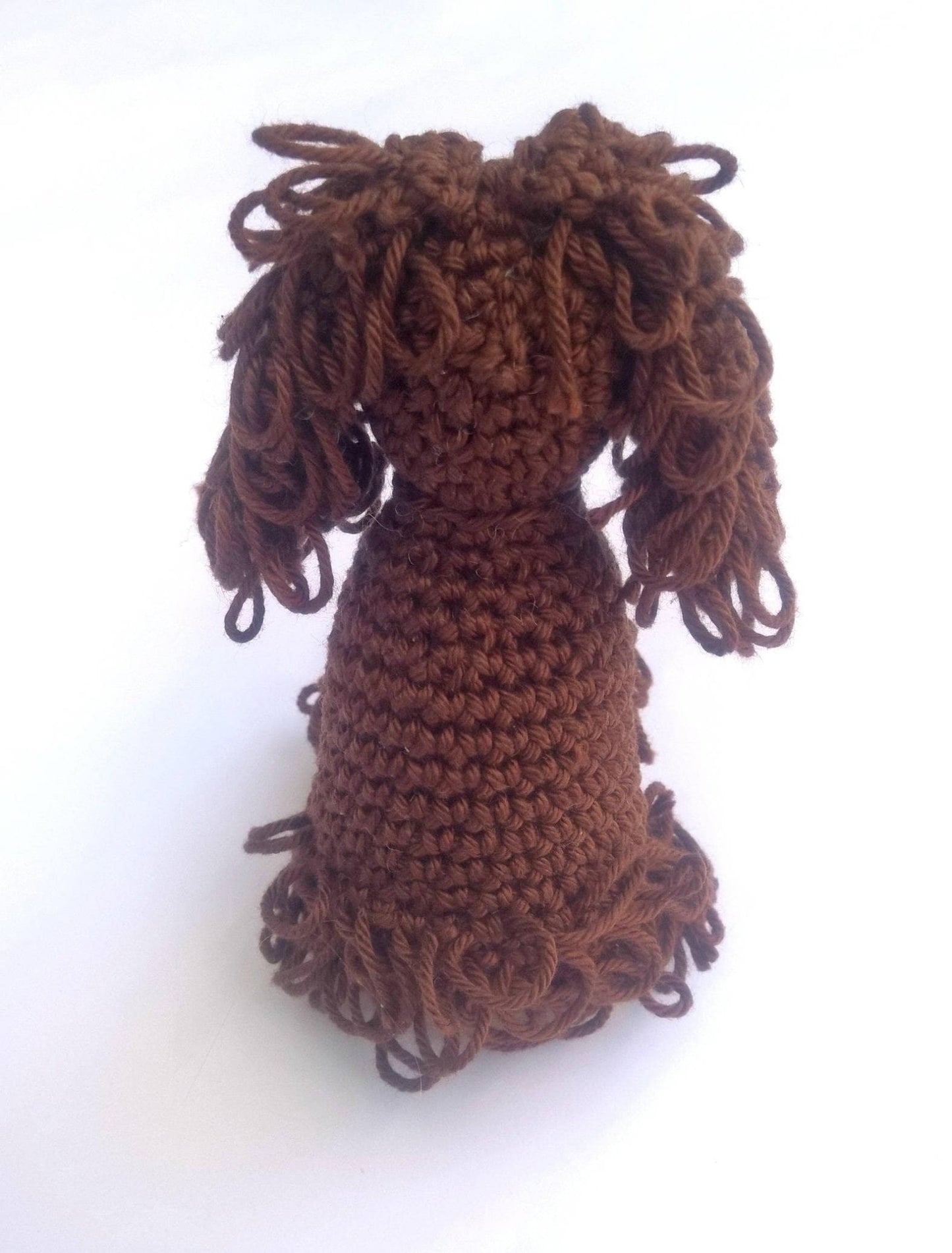 Cockerspaniel handmade plush - Crochet on a tree