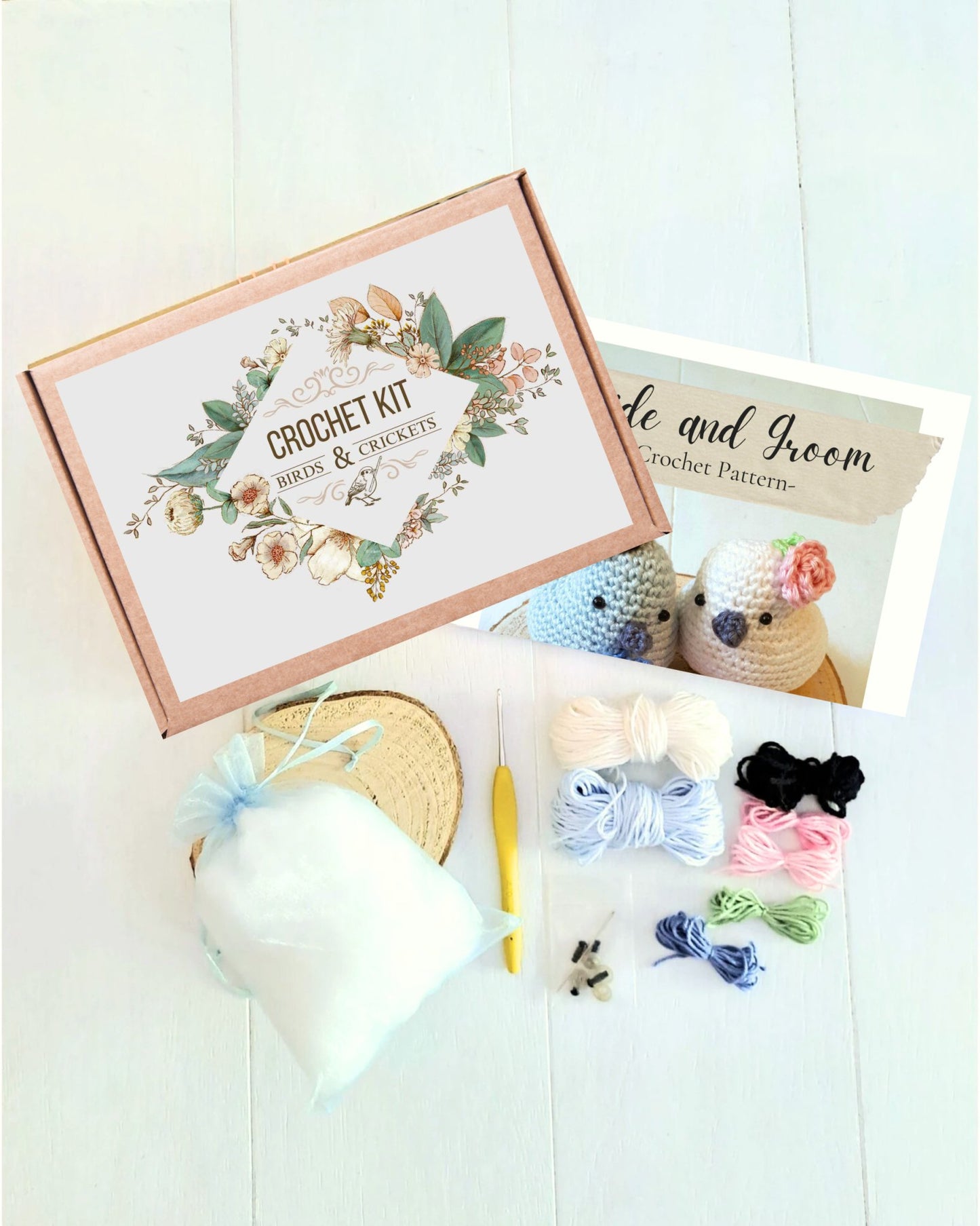 Monthly Crochet Kit Subscription Box – Exclusive Patterns & High - Quality Materials - Crochet on a tree