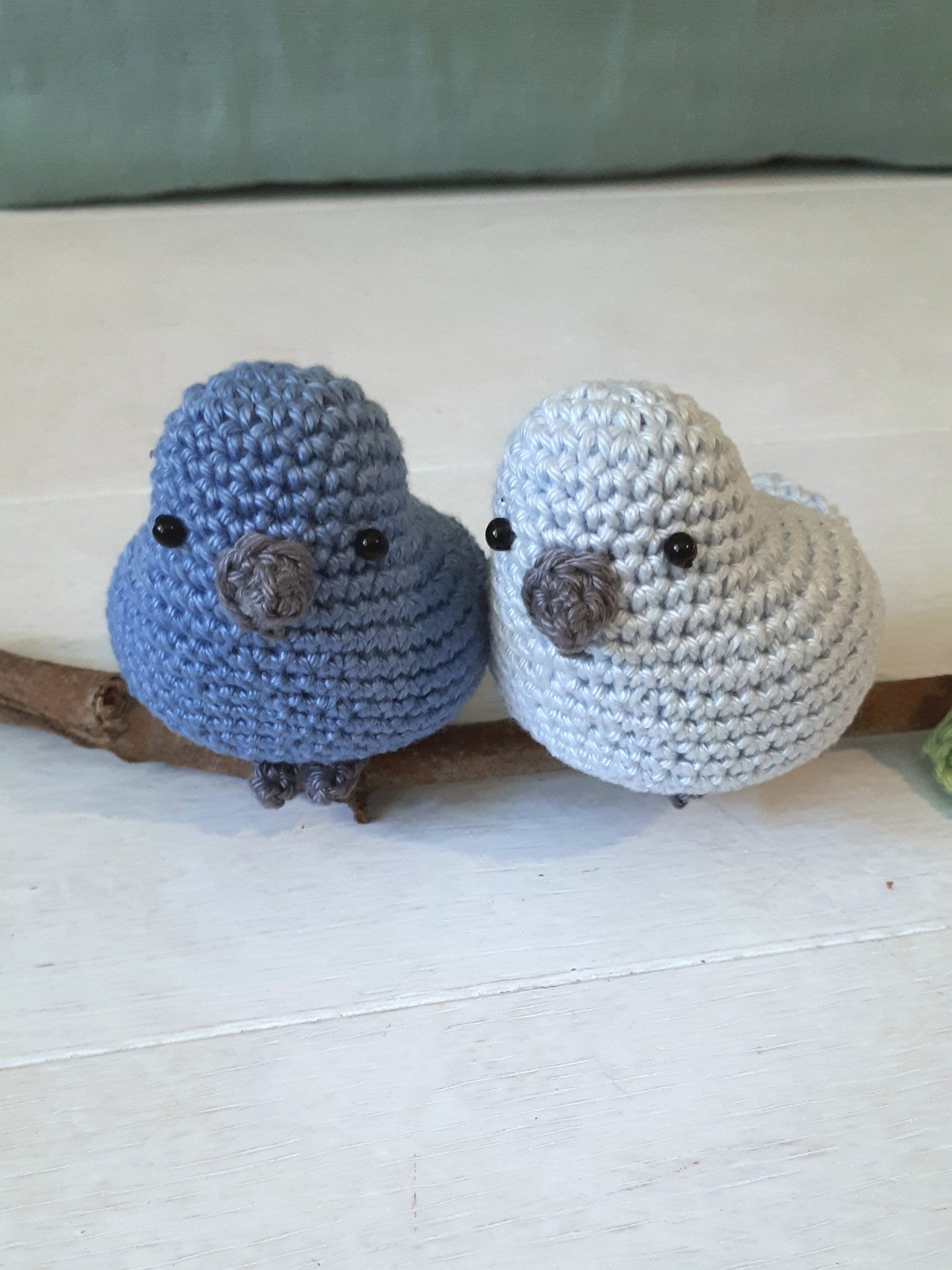 Birds in love crochet pattern