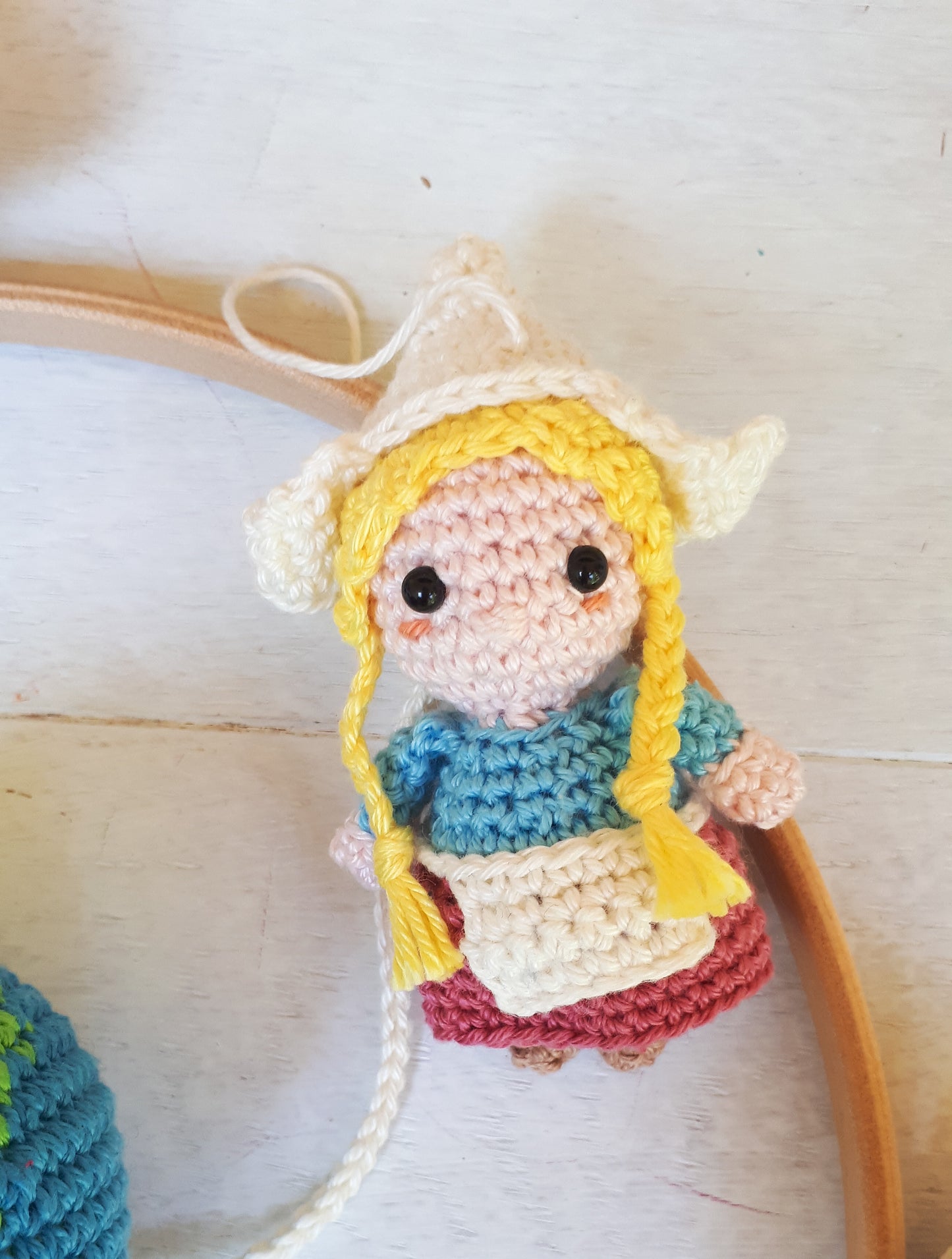 It's a small world baby mobile crochet pattern