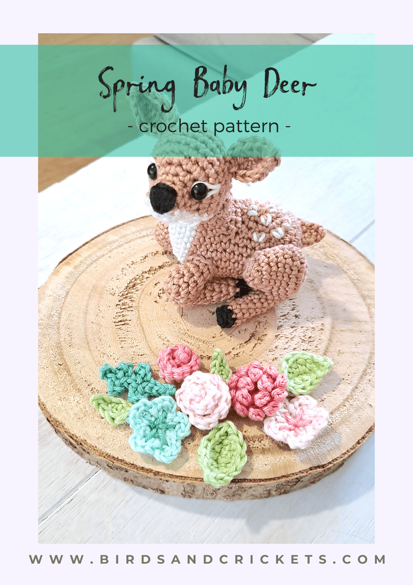 Baby deer crochet pattern