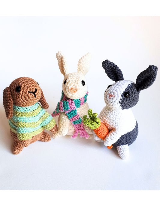Bunny crochet pattern - Crochet on a tree