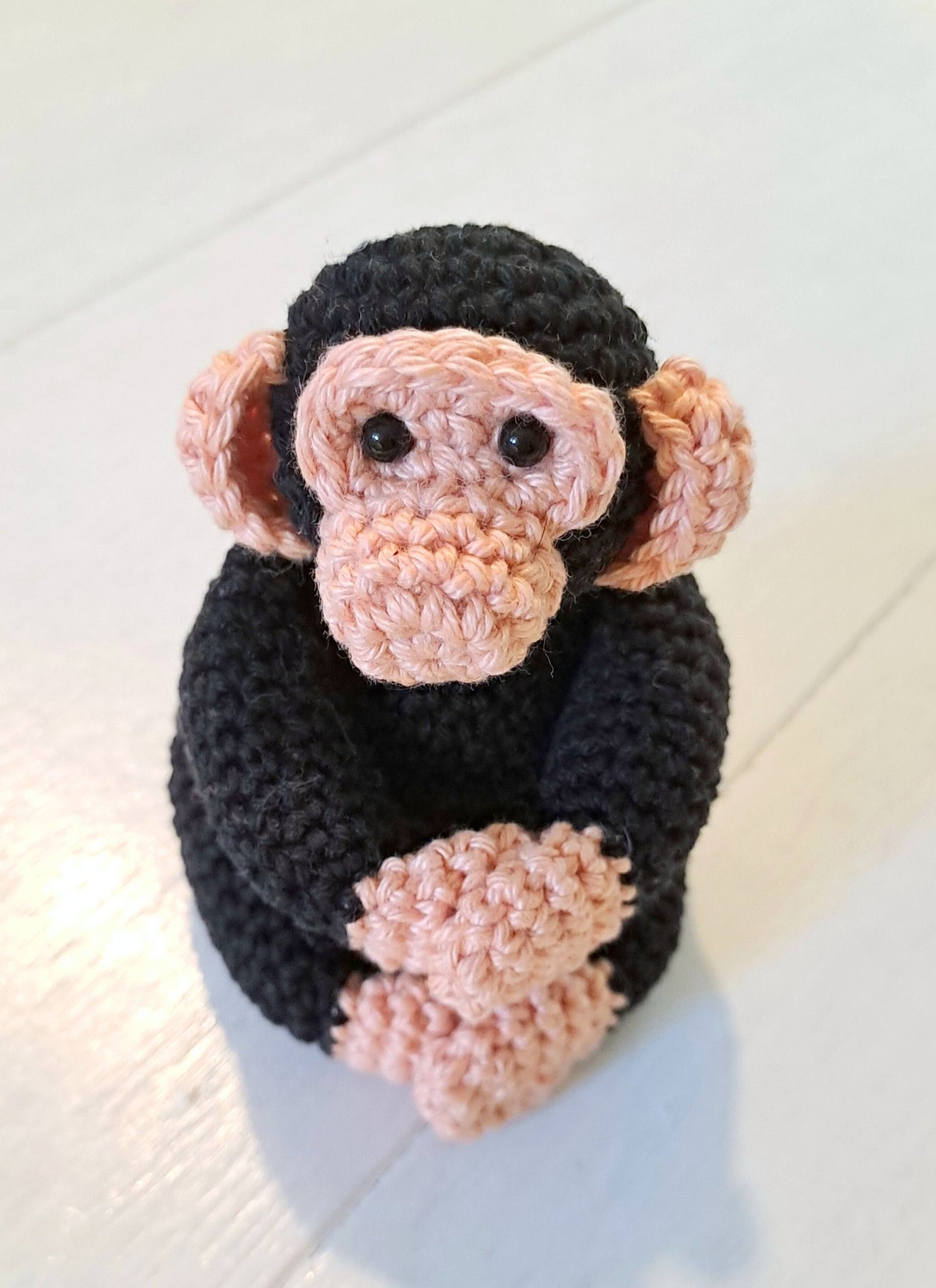 Chimpanzee Crochet Pattern – Jungle Animal Amigurumi | PDF Digital Download - Crochet on a tree