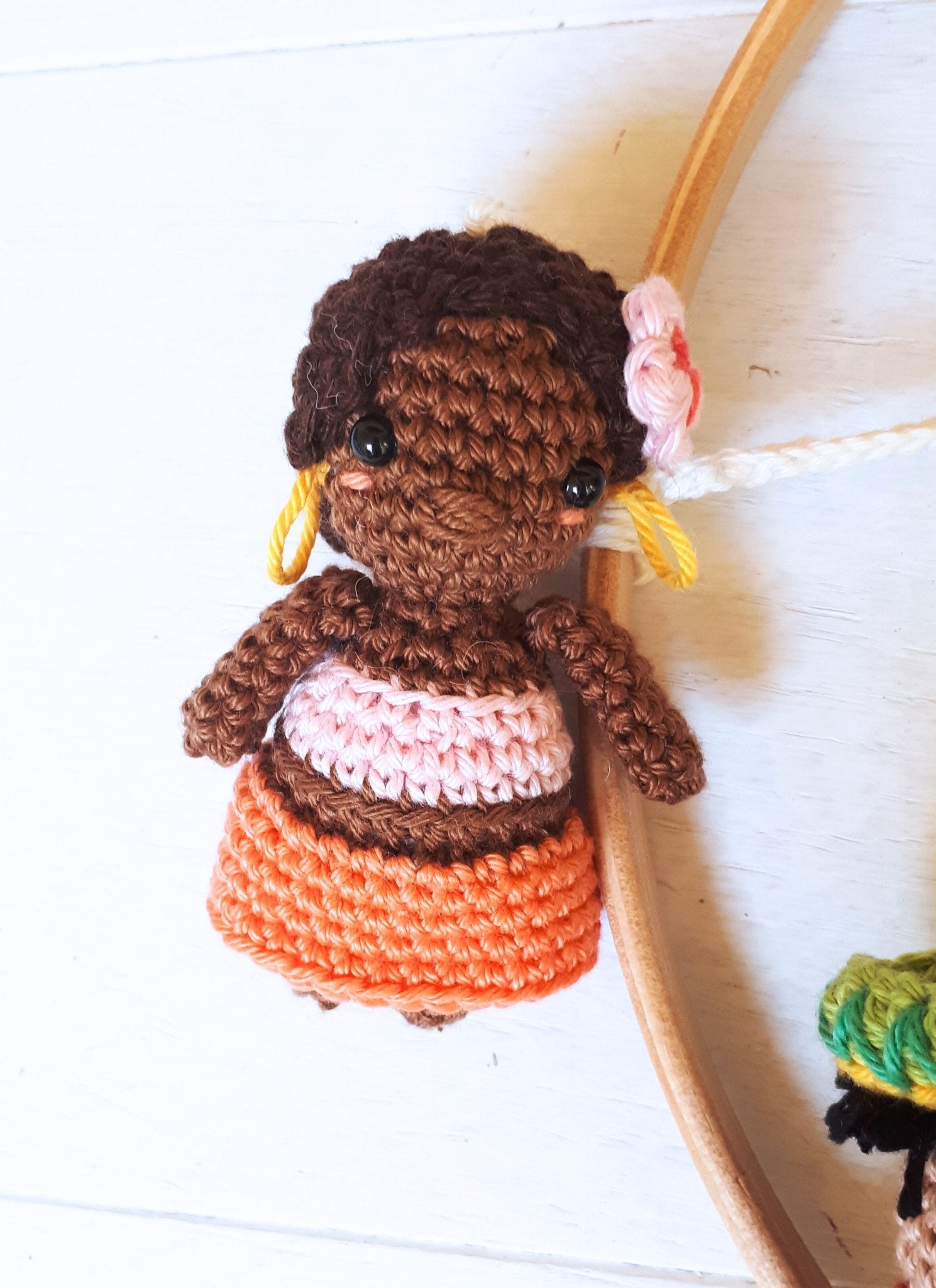 It's a small world baby mobile crochet pattern - Crochet on a tree