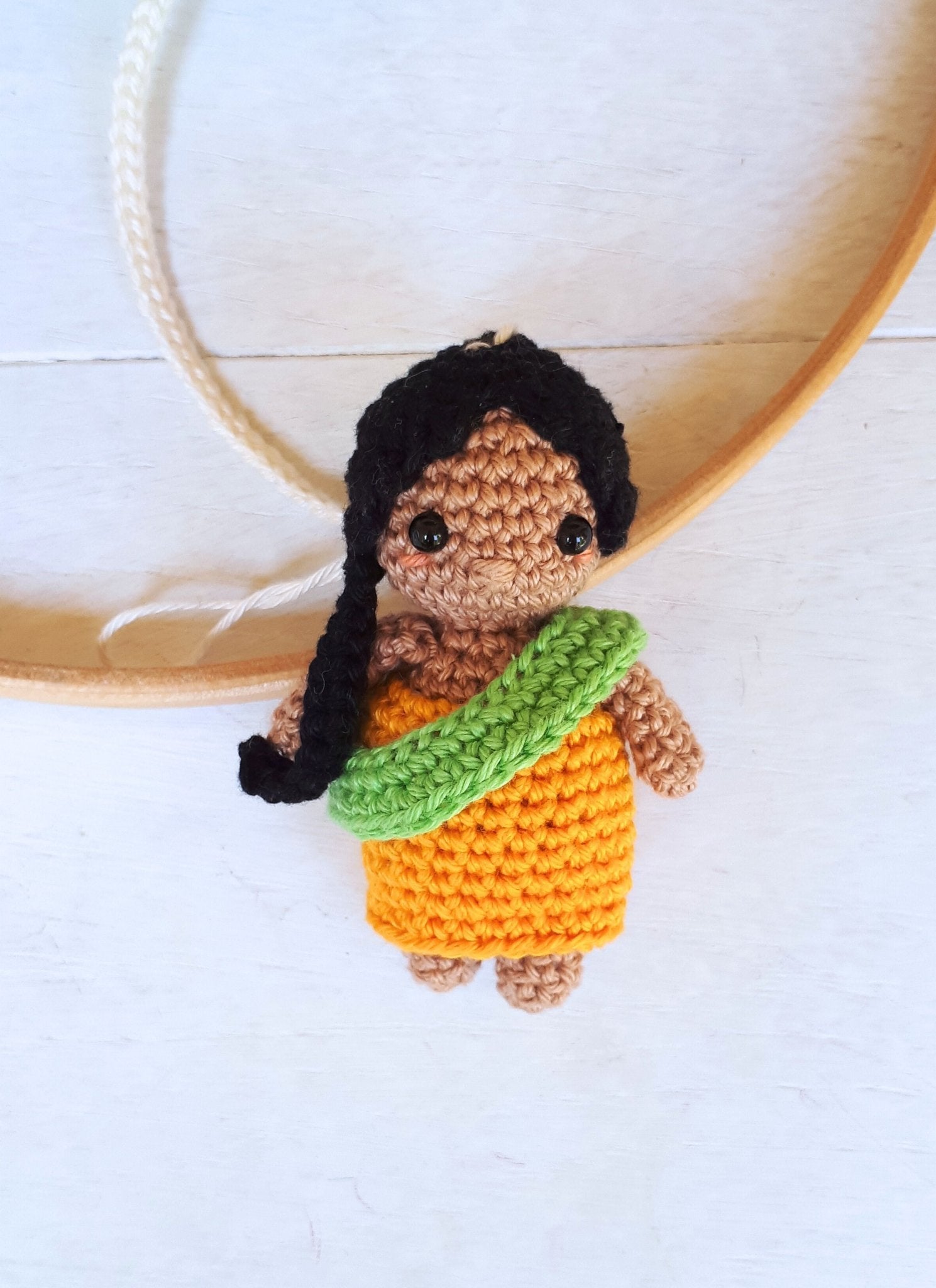 It's a small world baby mobile crochet pattern - Crochet on a tree