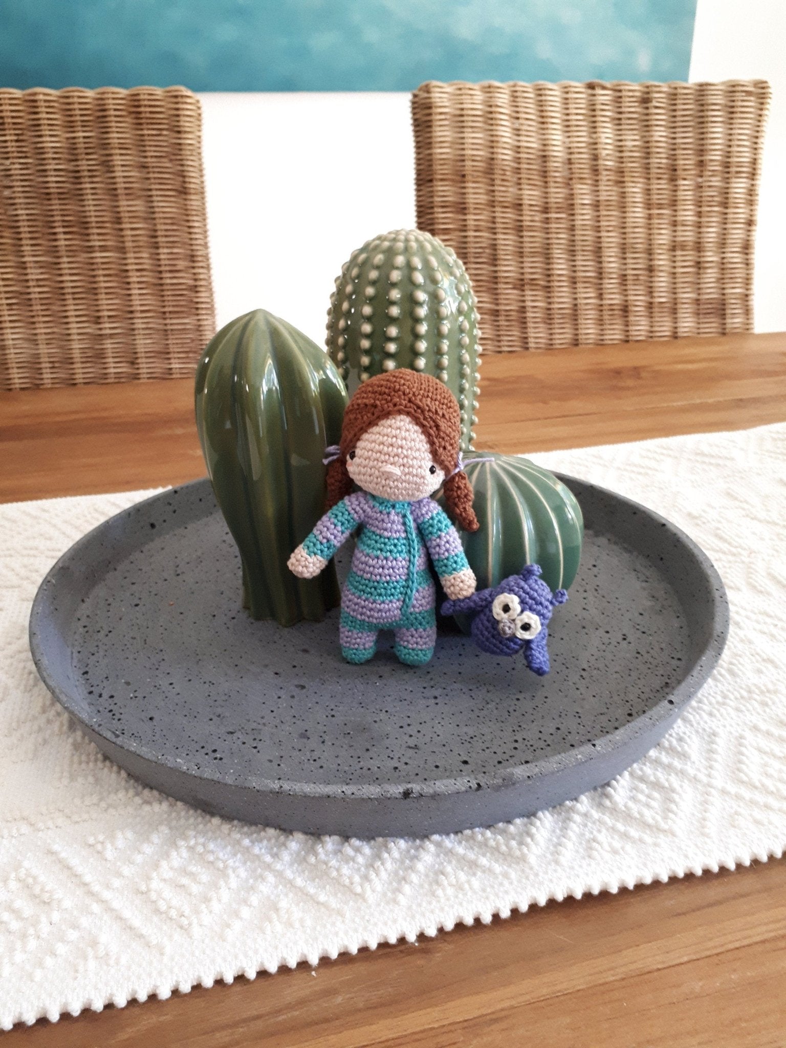 Sleepy Jenny crochet doll - Crochet on a tree