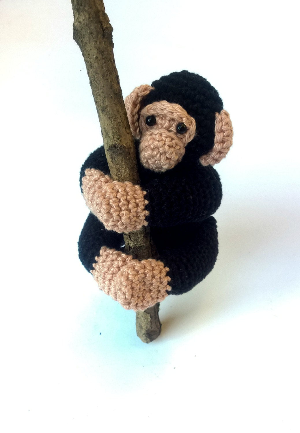 Chimpanzee monkey stuffed animal plush toy