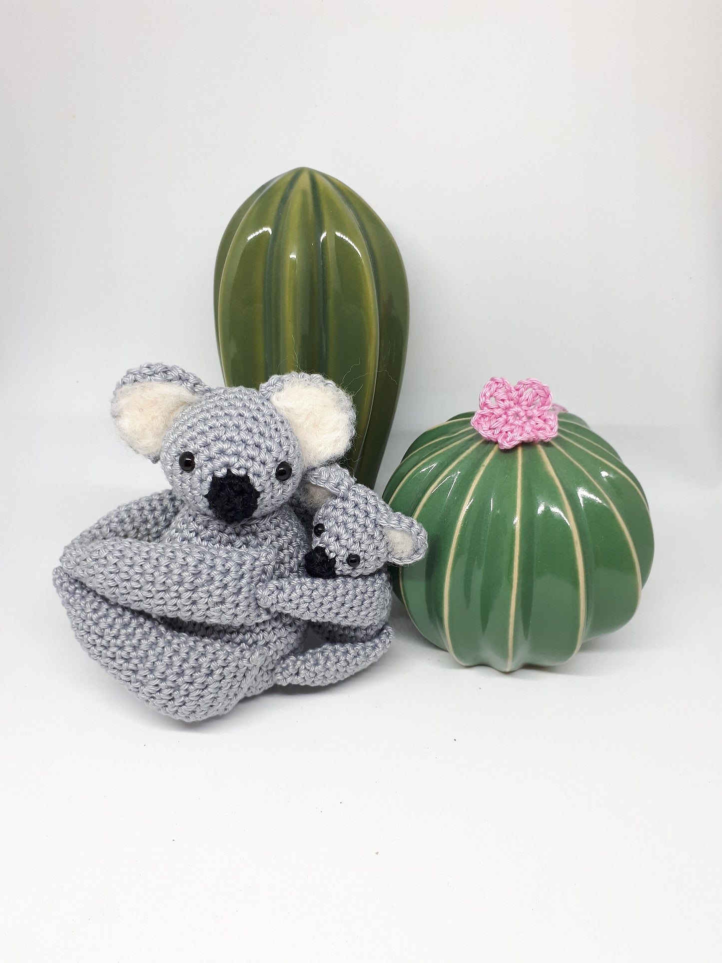 Mom and baby Koala crochet pattern