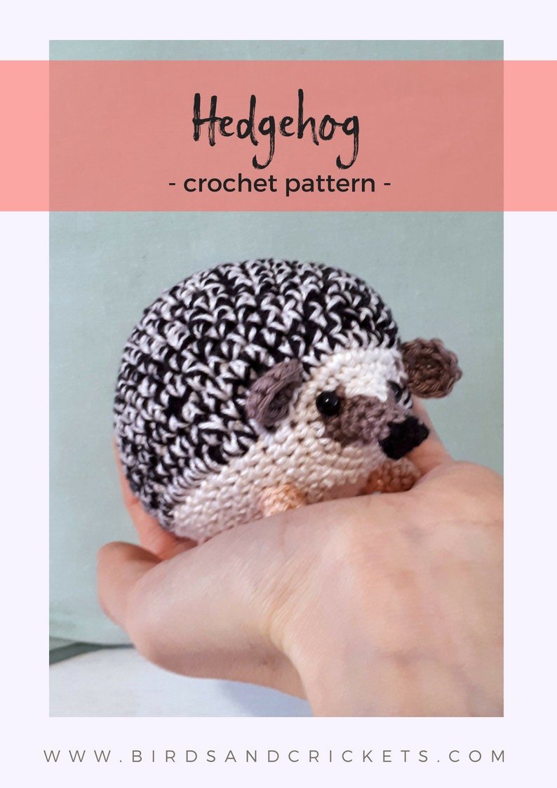 Hedgehog crochet pattern