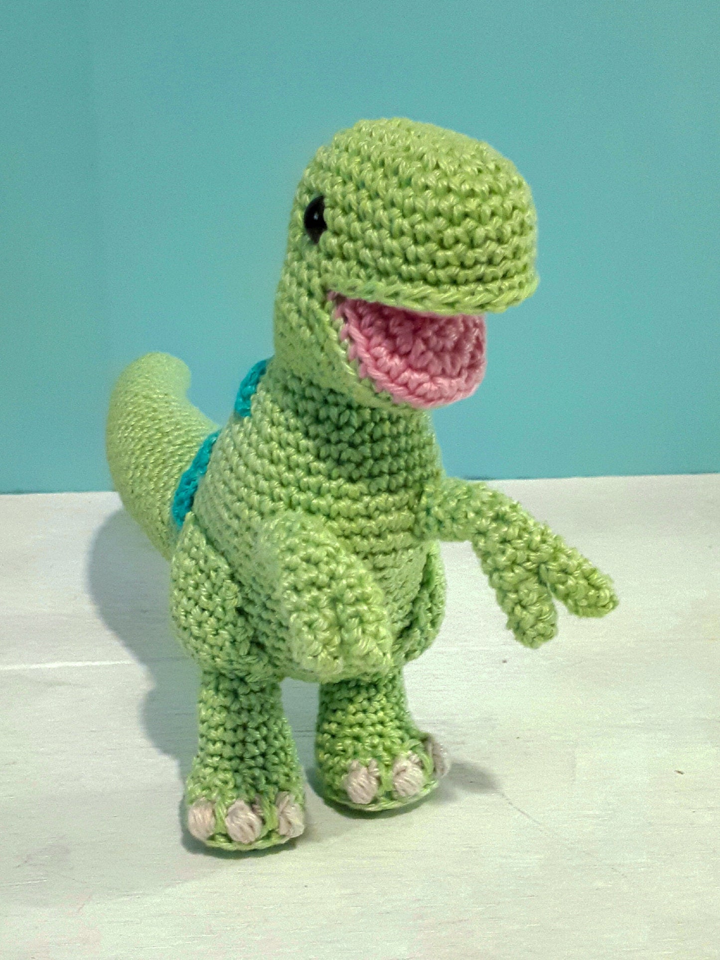 Theo the T-Rex crochet pattern