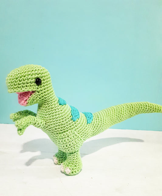Theo the T-Rex crochet pattern