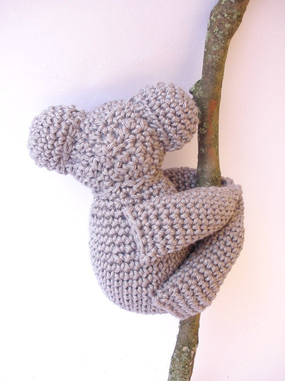 Koala bear crochet stuffed toy